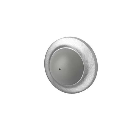 ROCKWOOD 2-7/16" Convex Wall Stop Satin Chrome Finish 40026D